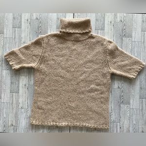 LOFT Tan Turtleneck Sweater